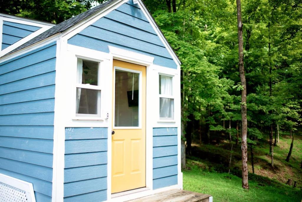 Ferienwohnung Tiny House Strouds Run Lake Athens Exterior foto